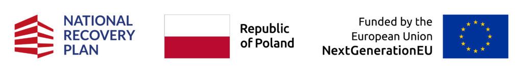 Logos of the National Recovery Plan, the Republic of Poland and NextGenerationEU.