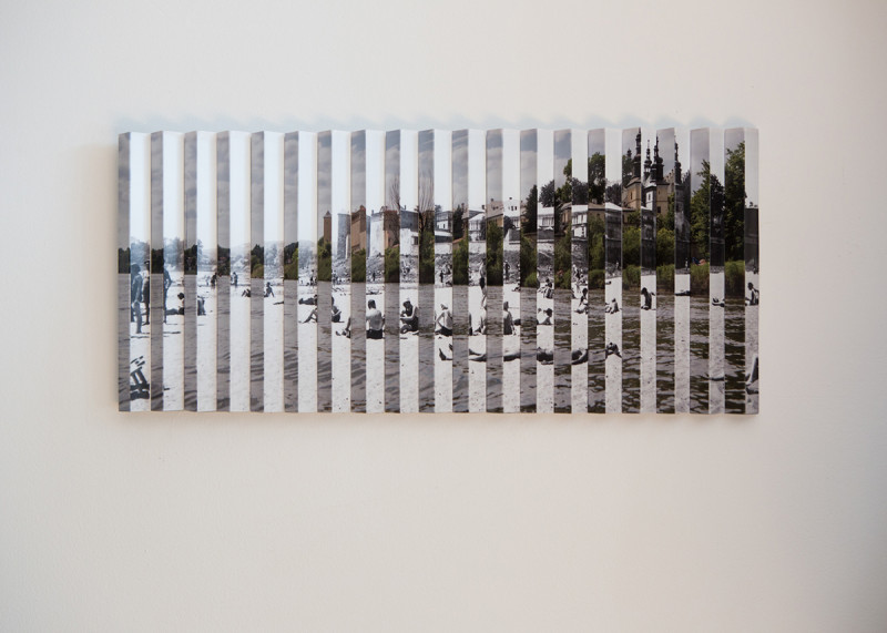 Obiekt fotograficzny „Klatki czasów; Wisła w Krakowie” – zestawienie archiwalnej i współczesnej fotografii przestrzeni nadwiślańskiej