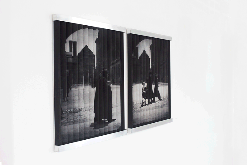 Klatki Czasów; Kazimierz, obiekt łączący fotografię archiwalną i współczesną z krakowskiego Kazimierza