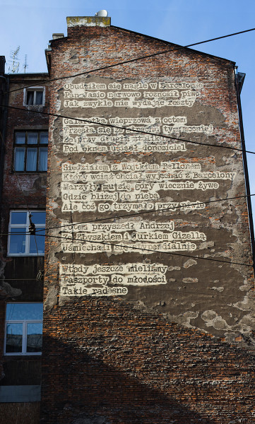 Barcelona
mural. Autor Bartolomeo Koczenasz