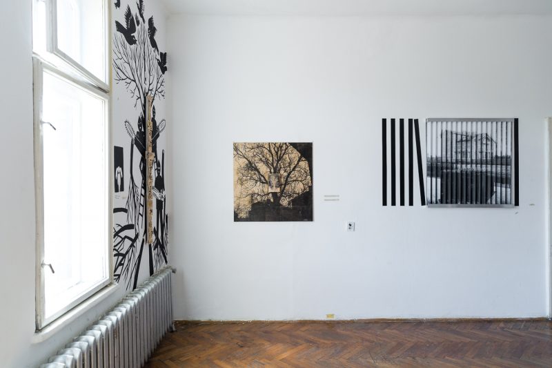 Dom w szczególe, widok wystawy w Kraków Art House podczas Cracow Gallery Weekend KRAKERS