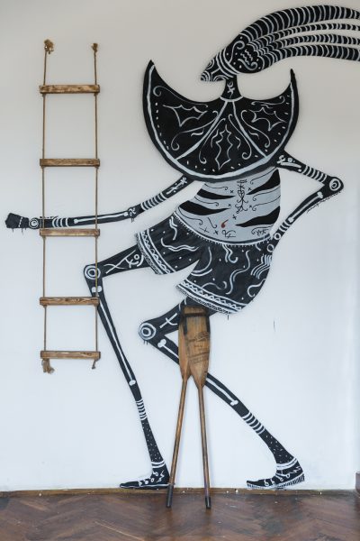 Dom w szczególe, widok wystawy w Kraków Art House podczas Cracow Gallery Weekend KRAKERS