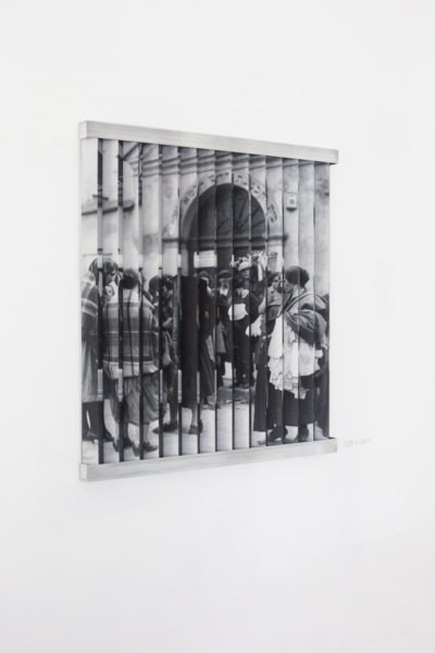 Klatki Czasów; Kazimierz, obiekt łączący fotografię archiwalną i współczesną z krakowskiego Kazimierza