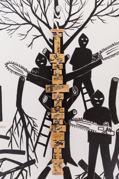 Dom w szczególe, widok wystawy w Kraków Art House podczas Cracow Gallery Weekend KRAKERS