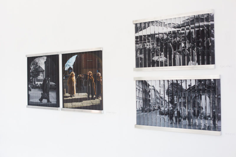 Klatki Czasów; Kazimierz, obiekt łączący fotografię archiwalną i współczesną z krakowskiego Kazimierza