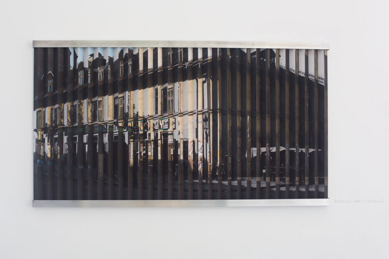 Klatki Czasów; Kazimierz, obiekt łączący fotografię archiwalną i współczesną z krakowskiego Kazimierza