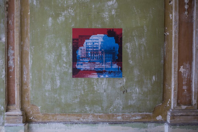 Poza Przeszłością i Teraźniejszością; dzielnica Zizkov
kolaże, wystawa w przestrzeni miejskiej. Autor Bartolomeo Koczenasz